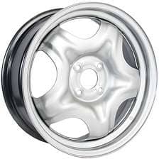 Колесный диск ТЗСК Штамп 6.5х16/4х100 D60.1 ET37 серебристый